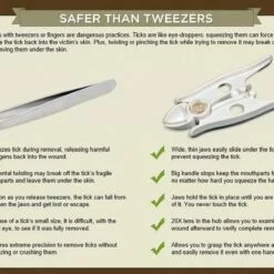 AMK Adventure Medical Kits AMK Tick Nipper Tick Removal Tool