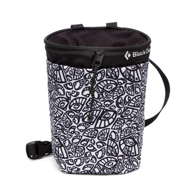 Black Diamond Gym Chalk Bag Black Biner Print 2 Black Diamond Gym Chalk Bag Black Biner Print - Image 2