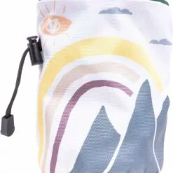 Evolv Kids Graphics Chalk Bag Stripes Purple