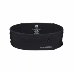 Nathan The Zipster Training Waist Belt Black